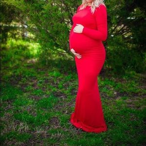 Maternity photo shoot dress